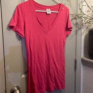 Victoria Secret Pink light weight pink t-shirt - Size Medium - $6